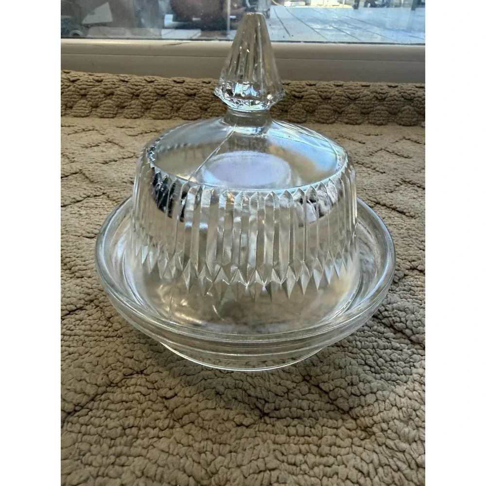 Vintage Glass Chicken Waterer Base Poultry Farm Livestock